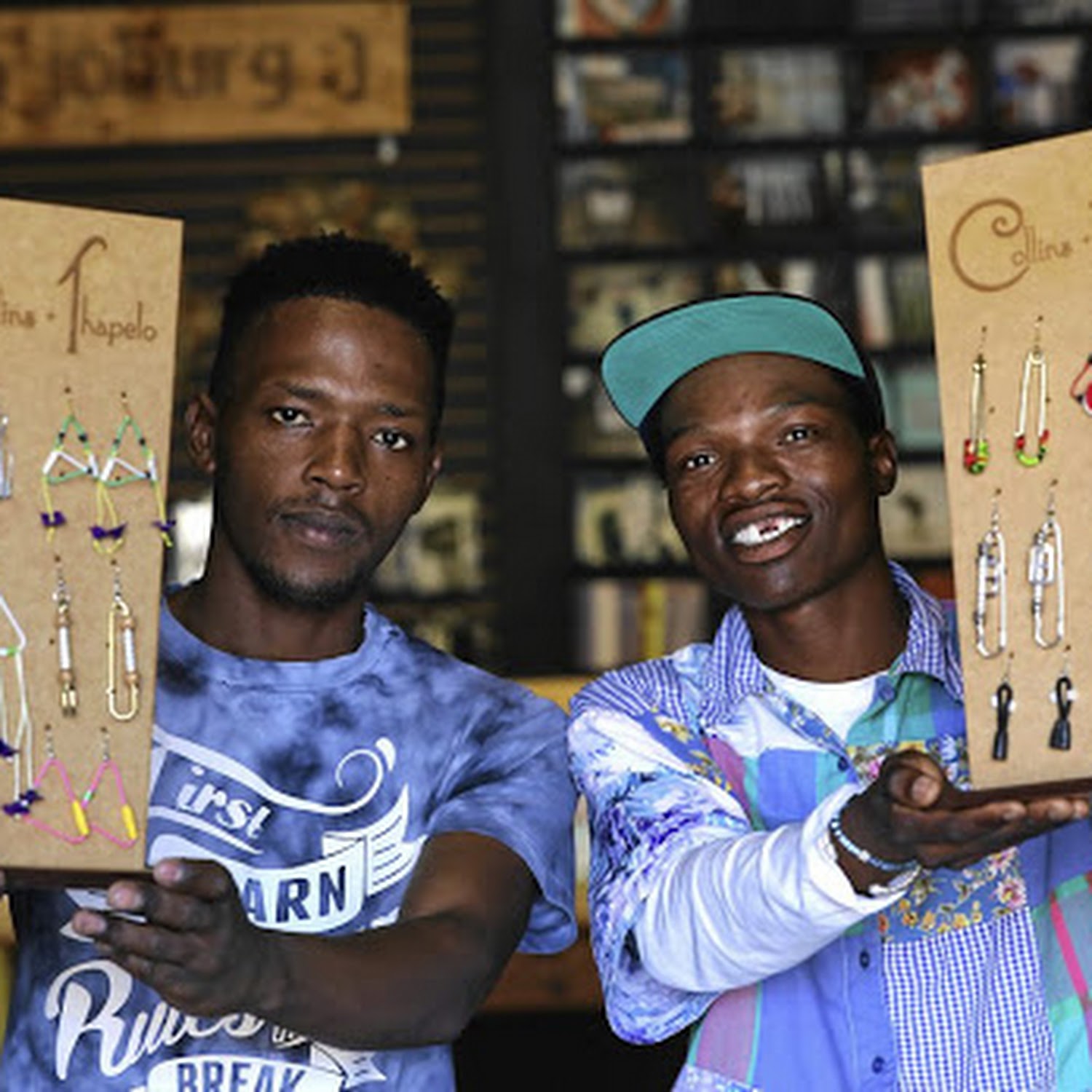 Collens and Thapelo share their story about life in a township with no hope