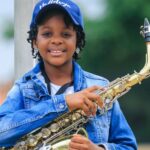 Temilayo Abodunrin is a 10-year-old recording saxophonist