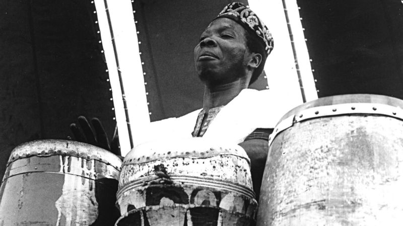 Babatunde Olatunji, the Nigerian drummer