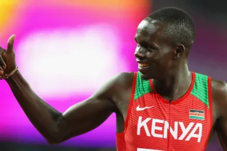 Kipyegon Bett won a bronze medal at the London 2017 World Championships but was handed a doping ban the following year